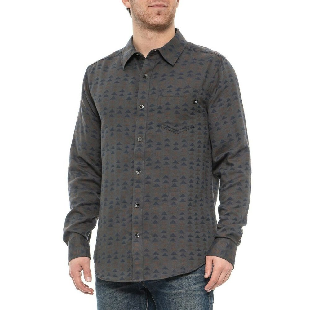 NEW Marmot Lost Coast Midweight Flannel Shirt Sz M